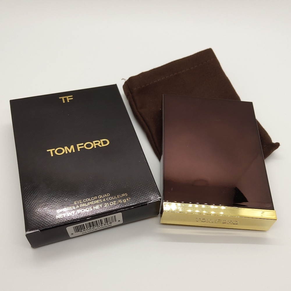 TOM FORD Eye Color Quad Eyeshadow Palette 04 Honeymoon NIB - Picture 6 of 10